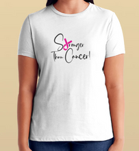Load image into Gallery viewer, 'Stronger Than Cancer' T-Shirt