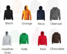 Load image into Gallery viewer, PLAIN ZIP UP HOODIE
