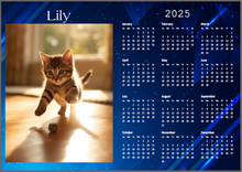 Load image into Gallery viewer, Custom Photo 2025 Magnetic Calendar | for Portrait Photos