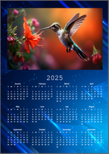 Load image into Gallery viewer, Custom Photo 2025 Magnetic Calendar | for Landscape Photos