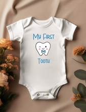 Load image into Gallery viewer, "My First Tooth" baby vest (Copy)