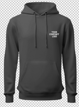 Load image into Gallery viewer, Custom Branded Hoodie with Business Logo – Front & Back Personalisation