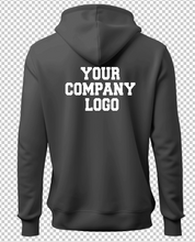 Load image into Gallery viewer, Custom Branded Hoodie with Business Logo – Front & Back Personalisation