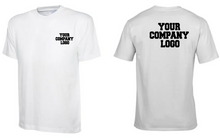 Load image into Gallery viewer, Custom T-Shirt with Business Logo – Front & Back Personalisation