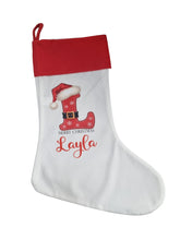 Load image into Gallery viewer, Personalised Christmas Stocking