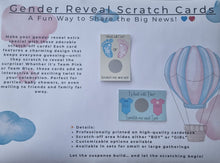 Load image into Gallery viewer, Gender Reveal Scratch Card