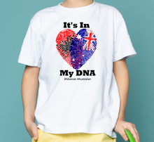 Load image into Gallery viewer, It's In My DNA Fingerprint Heart Design T-Shirt