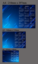 Load image into Gallery viewer, Custom Photo 2025 Magnetic Calendar | for Portrait Photos