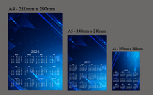 Load image into Gallery viewer, Custom Photo 2025 Magnetic Calendar | for Landscape Photos