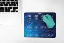 Load image into Gallery viewer, 2027 Calendar Mouse Mat | 2027 Calendar Mouse Pad (Copy)