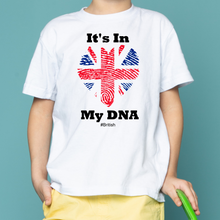 Load image into Gallery viewer, It's In My DNA Fingerprint Heart Design T-Shirt
