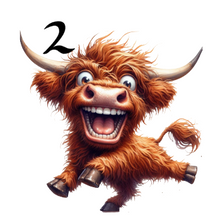 Load image into Gallery viewer, Crazy Cow Collection |  Personalised Crazy Cow Mouse Mat