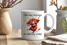 Load image into Gallery viewer, Crazy Cow Collection | Personalised Crazy Cow Mug