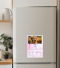 Load image into Gallery viewer, Custom Photo 2025 Magnetic Calendar | for Landscape Photos