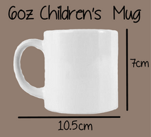 Load image into Gallery viewer, 6oz Tropical Animal Design Mug | Kids 6oz Mug