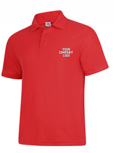Load image into Gallery viewer, Personalised Polo Shirt with Custom Business Logo – Front & Back Print