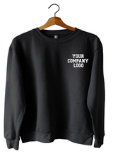 Load image into Gallery viewer, Personalised Sweatshirt with Business Logo – Custom Front & Back Print