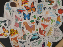 Load image into Gallery viewer, Glossy Vinyl Stickers | Sketchbook Stickers | Laptop Stickers | Scrapbooking Stickers | Cute Stickers