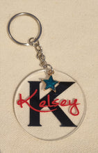 Load image into Gallery viewer, Acrylic Name Key Ring