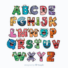 Load image into Gallery viewer, Monster Lettering Personalised Mug