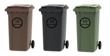 Load image into Gallery viewer, Custom Wheelie Bin Vinyl Label | Custom Bin Label