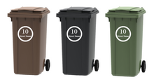 Load image into Gallery viewer, Custom Wheelie Bin Vinyl Label | Custom Bin Label