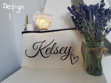 Load image into Gallery viewer, Personalised Make-up Bag/Pencil Case