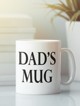 Load image into Gallery viewer, Dad's Mug|Mum's Mug|Grandad's Mug| Grandma's Mug