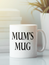 Load image into Gallery viewer, Dad's Mug|Mum's Mug|Grandad's Mug| Grandma's Mug