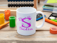 Load image into Gallery viewer, Personalised Children's Initial Mug