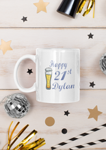 Load image into Gallery viewer, Custom Happy Birthday Celebration Mug | Add age and name
