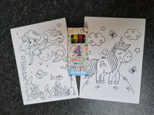 Load image into Gallery viewer, Colour in Magnet Pack inc Crayons