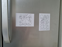 Load image into Gallery viewer, Colour in Magnet Pack inc Crayons