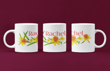 Load image into Gallery viewer, Personalised Daffodil Mug | Easter Mug | Spring Design Mug