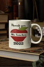 Load image into Gallery viewer, Personalised 'Thankyou' teacher mug