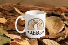 Load image into Gallery viewer, Personalised Rainbow Design Mug | Custom 11oz Rainbow mug