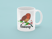 Load image into Gallery viewer, Personalised Robin Mug