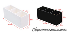 Load image into Gallery viewer, Personalised Makeup Brush Holder and Organiser | 3 Compartment