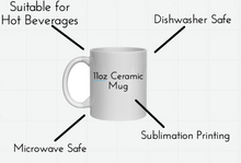 Load image into Gallery viewer, Personalised Cherry Blossom Frame Design Mug