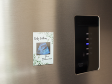 Load image into Gallery viewer, Pregnancy Announcement Magnet with Ultrasound Image