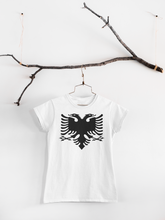 Load image into Gallery viewer, Albanian eagle Round Neck Casual (Women T-shirt)