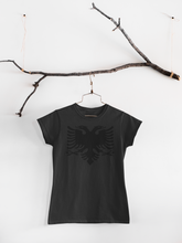 Load image into Gallery viewer, Albanian eagle Round Neck Casual (Women T-shirt)