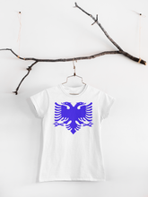 Load image into Gallery viewer, Albanian eagle Round Neck Casual (Women T-shirt)