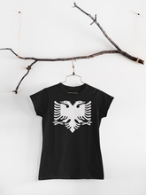 Load image into Gallery viewer, Albanian eagle Round Neck Casual (Women T-shirt)