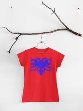 Load image into Gallery viewer, Albanian eagle Round Neck Casual (Women T-shirt)