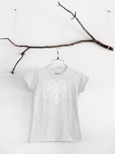 Load image into Gallery viewer, Albanian eagle Round Neck Casual (Women T-shirt)