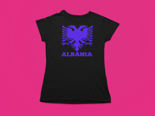 Load image into Gallery viewer, Albanian eagle with Albania text on the bottom ( Women T-shirt )
