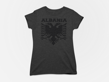 Load image into Gallery viewer, Albanian eagle with Albania text the top ( Women T-shirt)