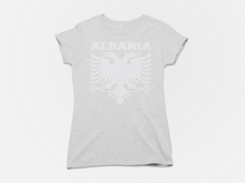 Load image into Gallery viewer, Albanian eagle with Albania text the top ( Women T-shirt)