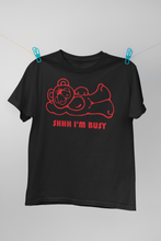 Load image into Gallery viewer, Shhh I'm Busy (Man T-shirt)